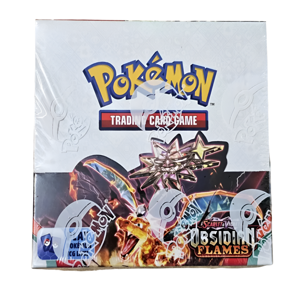 pokemon obsidian flames booster box nintendo trading cards