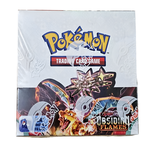 pokemon obsidian flames booster box nintendo trading cards