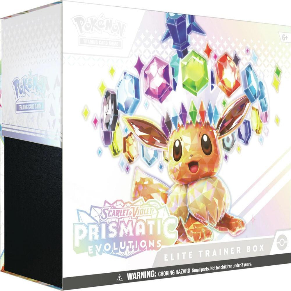 pokemon prismatic evolutions elite trainer box TCG rare