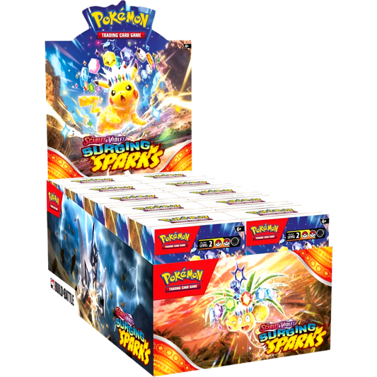 pokemon surging sparks build battle rare TCG cards