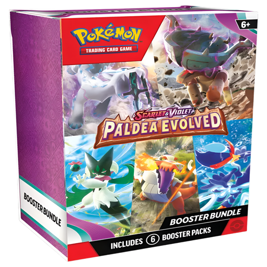 pokemon sword shield paldea evolved booster bundle tcg cards