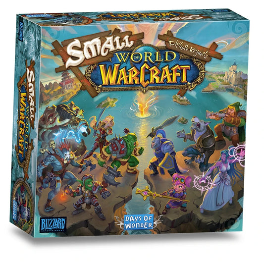 small world of warcraft board game Blizzard