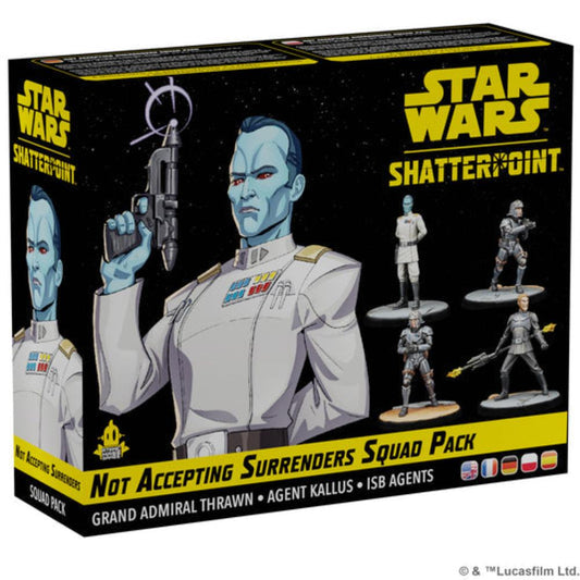 Star Wars Shatterpoint Disney Atomic Mass Games not accepting surrenders squad pack 