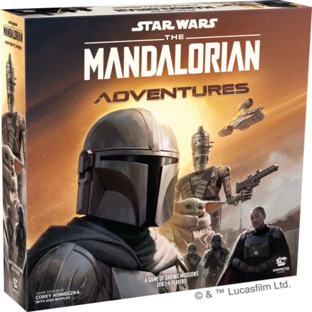 Star Wars The Mandalorian board game Unexpected Games