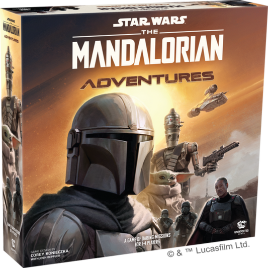 Star Wars The Mandalorian board game Unexpected Games