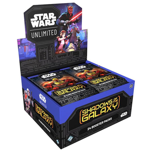 Star Wars Unlimited Shadows of the Galaxy Booster Box sealed family fun