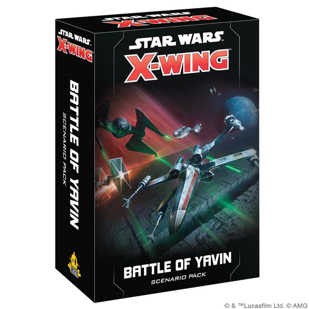 star wars x-wing battle of yavin scenario pack miniatures game