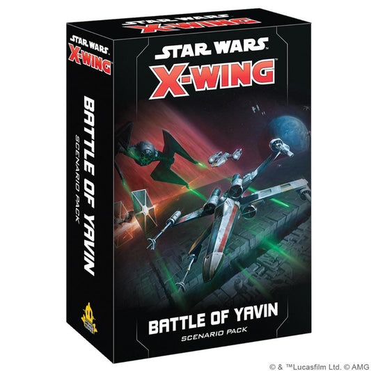 star wars x-wing battle of yavin scenario pack miniatures game