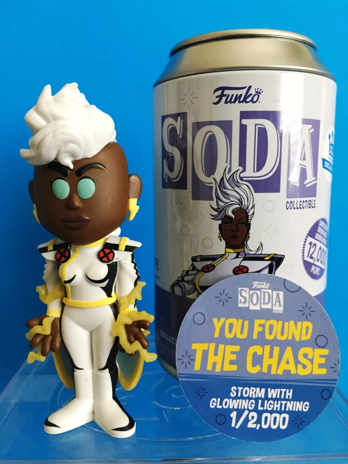 chase collectible storm with glowing lightning