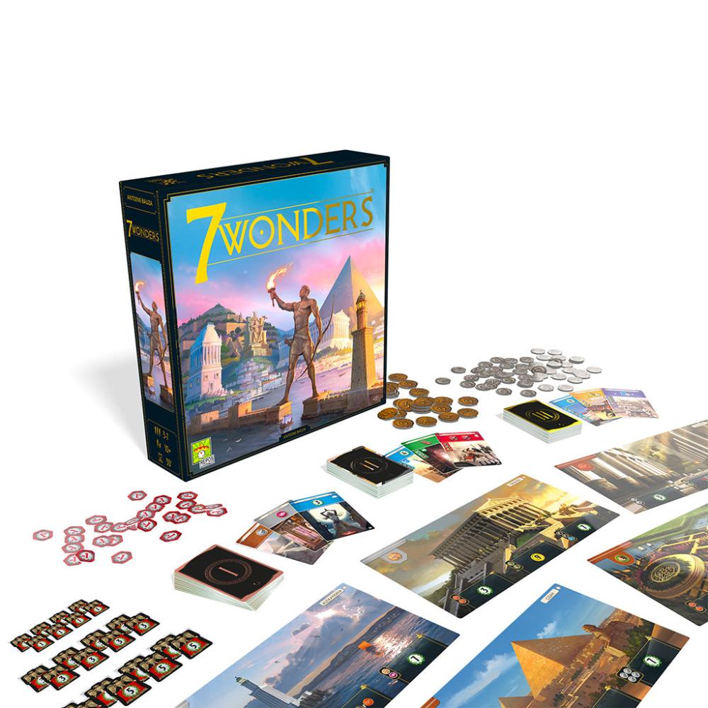 7 WONDERS BOARD GAME WORLDS MOST AWARDED GAME 2