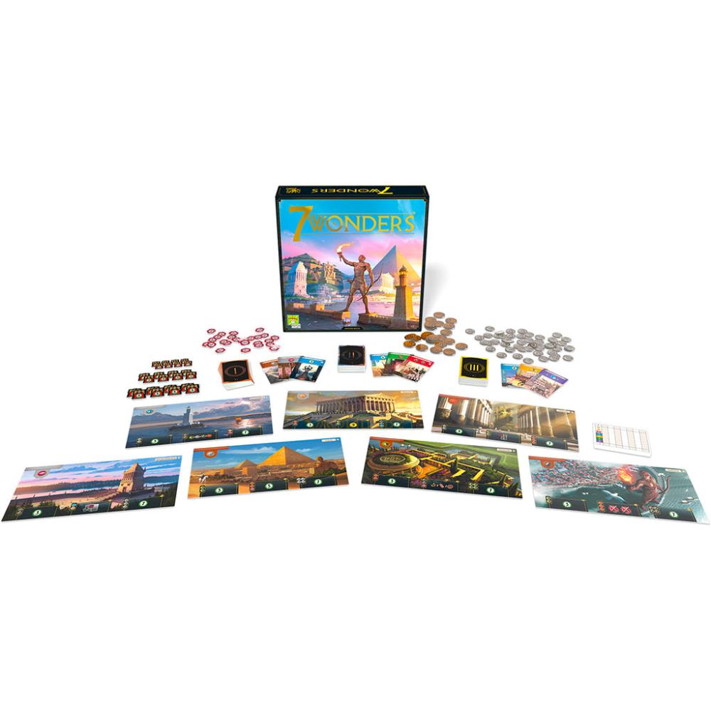 7 WONDERS BOARD GAME WORLDS MOST AWARDED GAME 3