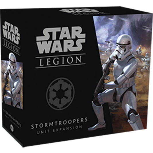 STAR WARS LEGION STORMTROOPERS UNIT EXPANSION BOX FRONT