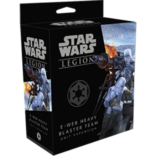 STAR WARS LEGION E-WEB HEAVY BLASTER TEAM UNIT EXPANSION BOX FRONT