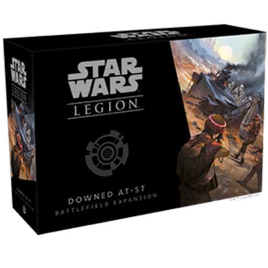 STAR WARS LEGION DOWNED AT-ST BATTLEFIELD EXPANSION BOX FRONT