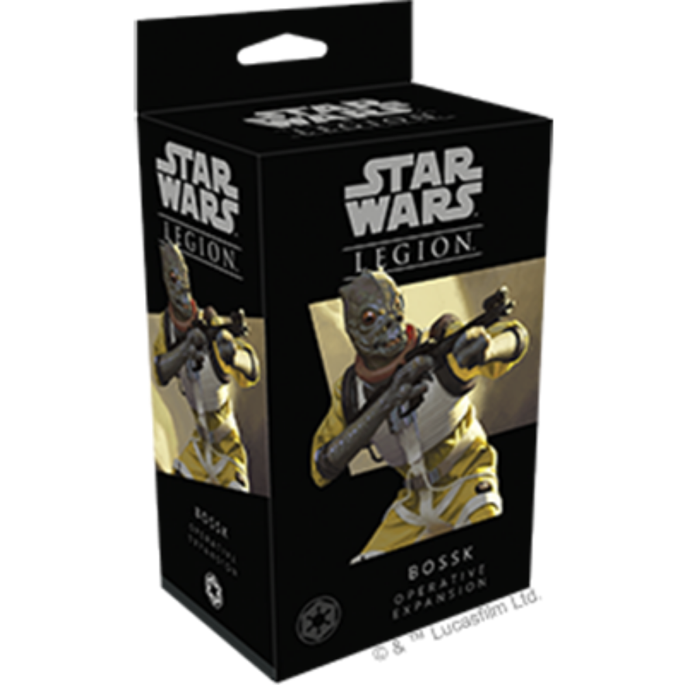 STAR WARS LEGION BOSSK OPERATIVE EXPANSION BOX FRONT