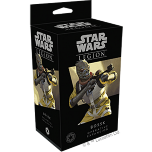 STAR WARS LEGION BOSSK OPERATIVE EXPANSION BOX FRONT