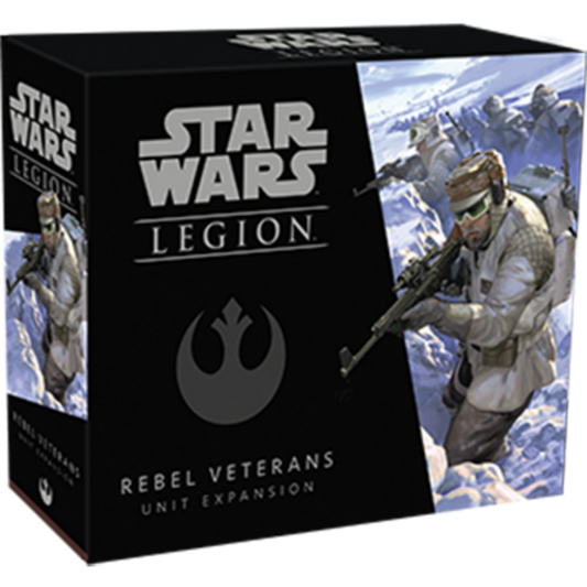 STAR WARS LEGION REBEL VETERANS UNIT EXPANSION BOX FRONT