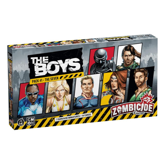 the boys zombicide 2nd edition game pack 1 the seven