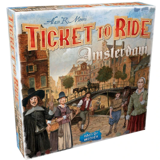 ticket to ride amsterdam family fun board game