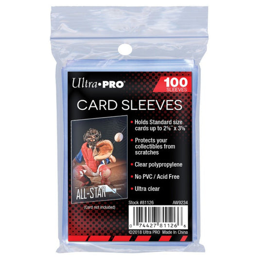 ultra pro penny sleeves 100 count ultra clear