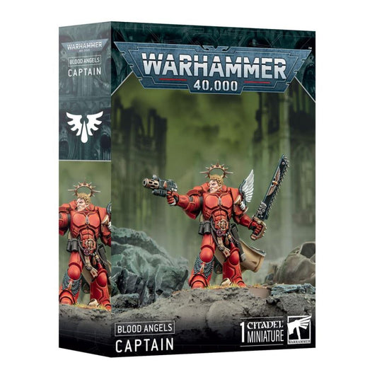 warhammer 40k blood angels captain citadel miniatures