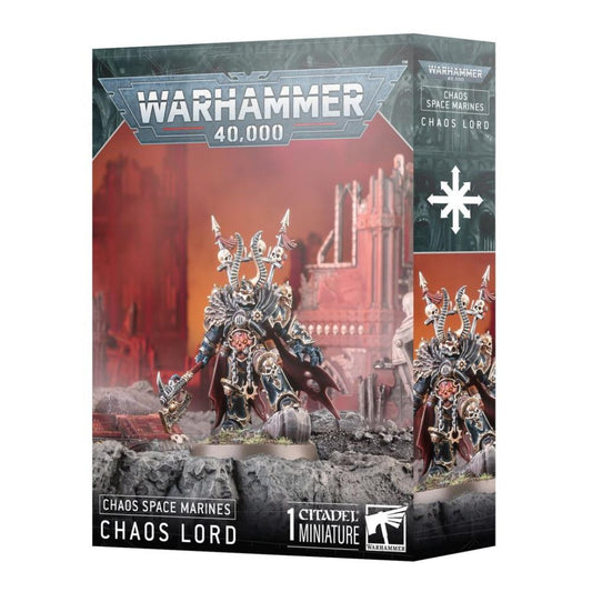 warhammer 40k chaos lord chaos space marines citadel miniature