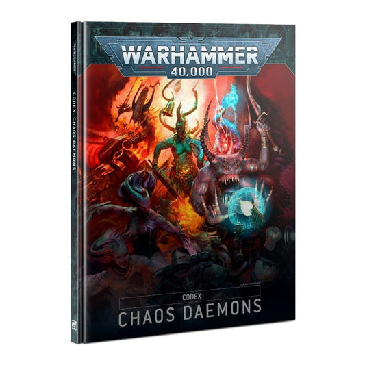 warhammer 40k codex chaos daemons hardcover book