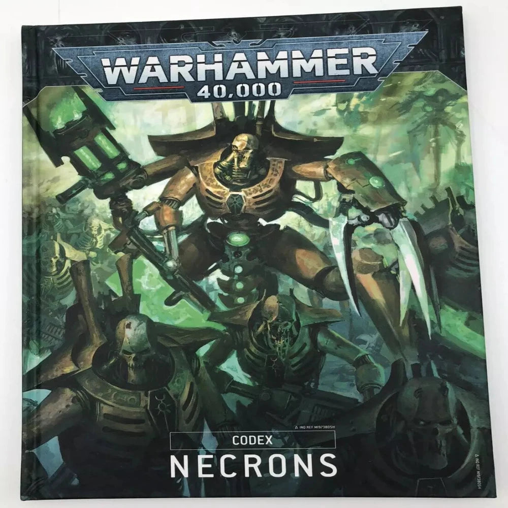 warhammer 40k codex necrons hardcover book