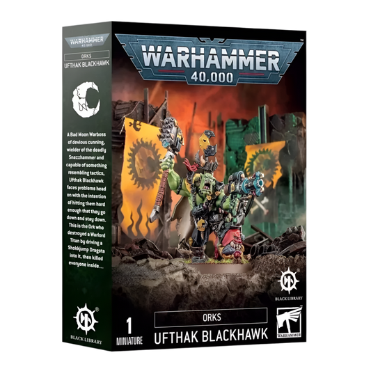 warhammer 40k orks ufthak blackhawk citadel miniature