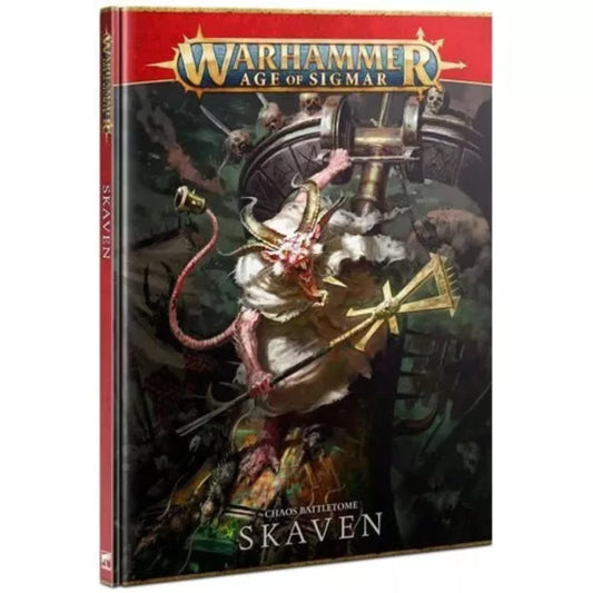 warhammer age of sigmar chaos battletome skaven hardcover book english