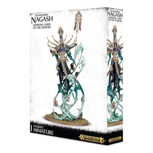 Warhammer factions deathlords Nagash supreme lord of the undead box front Citadel