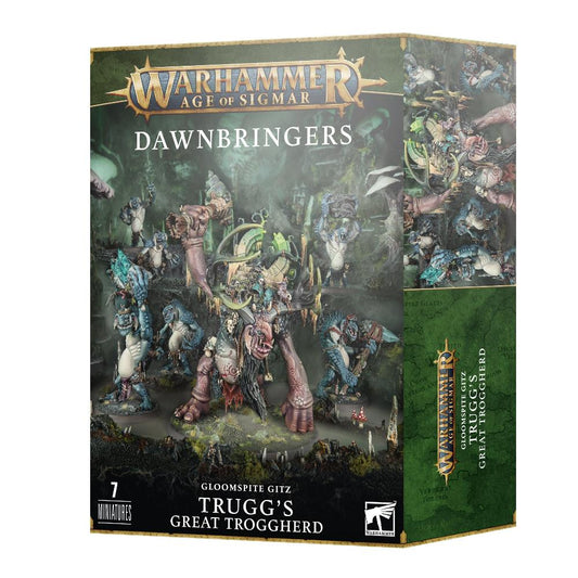 Warhammer factions dawnbringers gloomspite gitz trugg's great troggherd Citadel miniatures box