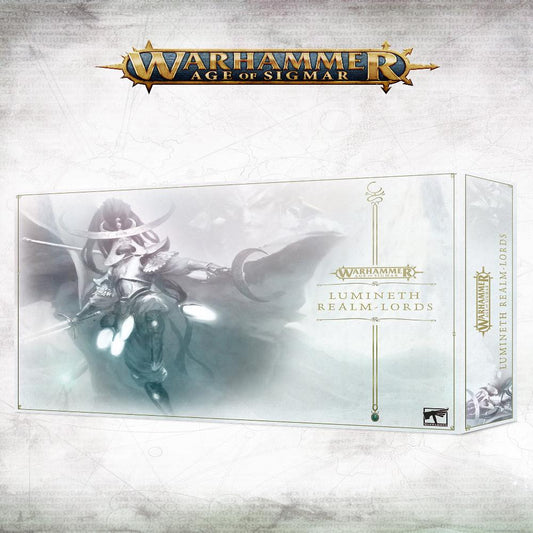 Warhammer factions age of sigmar lumineth realm-lords box at The Game Store