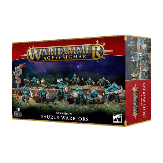 Warhammer factions Saurus Warriors Citadel miniatures box