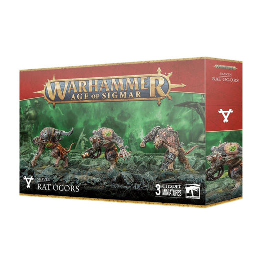 Games Workshop Warhammer AoS Skaven Rat Ogors Citadel miniatures retail box