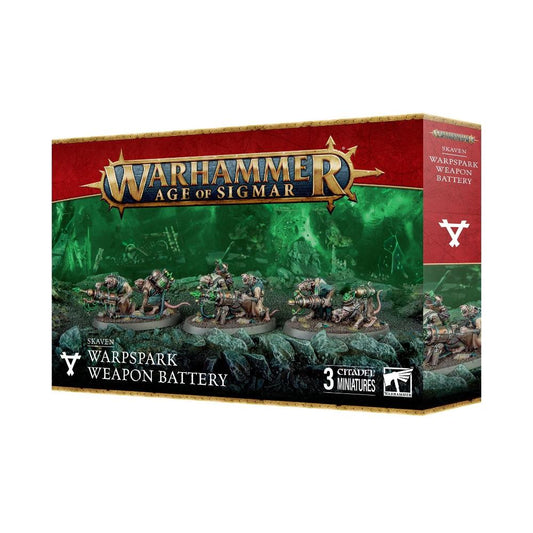 Games Workshop Warhammer AoS Skaven Warspark Weapon Battery Citadel miniatures retail box