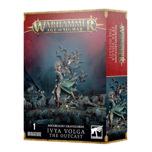 Warhammer factions soulblight gravelords Ivya Volga the outcast Citadel miniature box