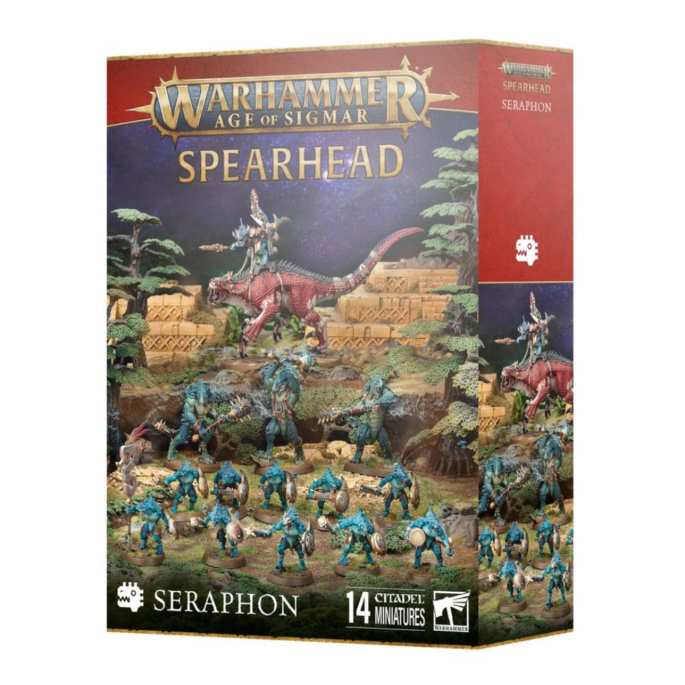 warhammer age of sigmar spearhead seraphon citadel miniatures