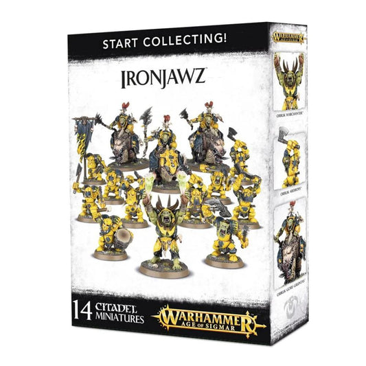 Warhammer factions start collecting Ironjawz Citadel miniatures box