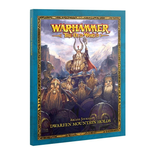 warhammer the old world arcane journal dwarfen mountain holds book