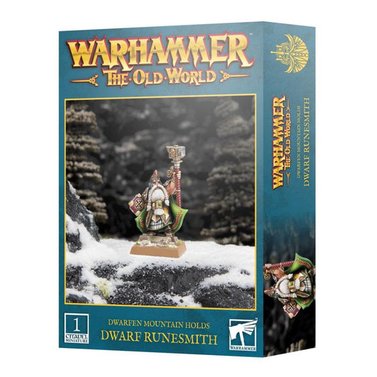 Warhammer Dwarf Runesmith citadel miniatures Arkansas Game Store