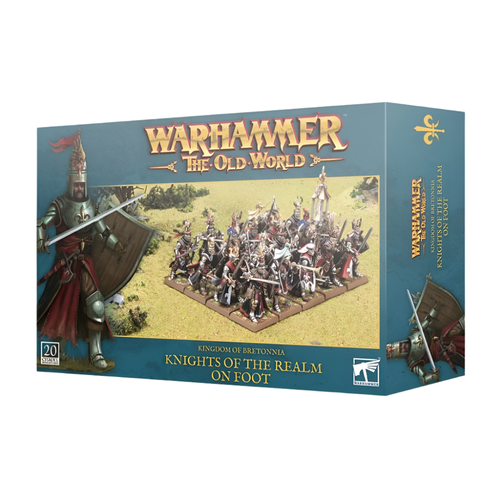 warhammer old world knights realm foot kingdom bretonnia