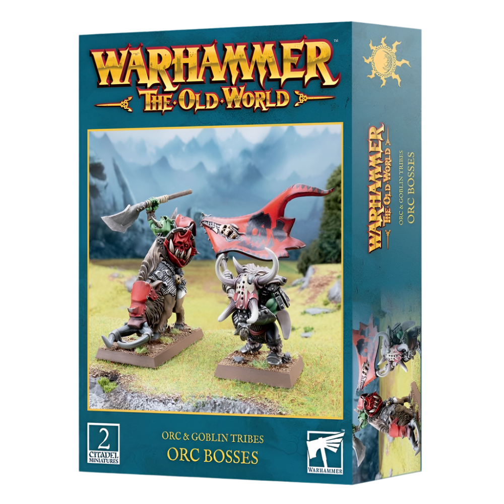 warhammer old world orc bosses goblin tribes fantasy battle