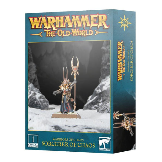 Warhammer factions old world warriors of chaos sorcerer of chaos Citadel box