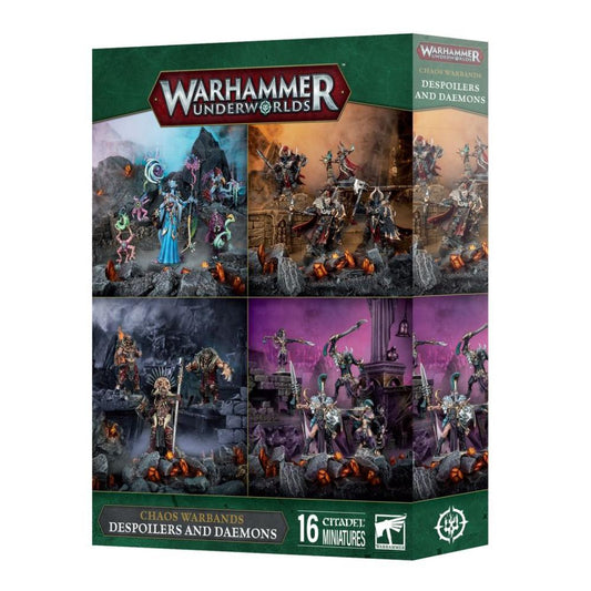 warhammer underworlds chaos warbands despoilers and daemons citadel miniatures