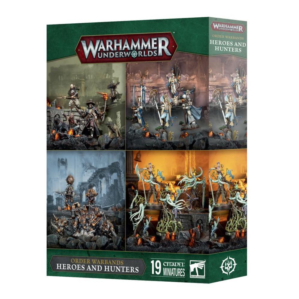 warhammer underworlds order warbands heroes and hunters citadel miniatures