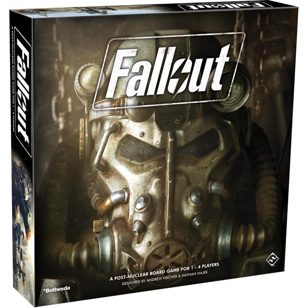 FALLOUT A POST NUCLEAR BOARD GAME FOR 1 TO 4 PLAYERS BOX